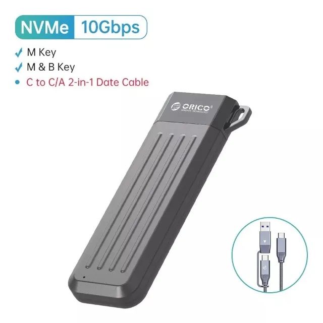 Ssd Adata Falcon Afalcon-512g-c 512gb + Case Orico - Foto 3