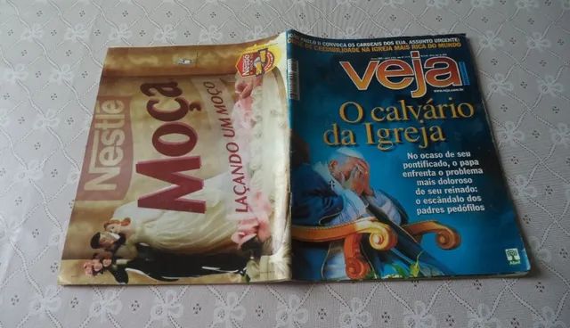 Revista Veja 2002 Papa João Paulo II O Calvário Da Igreja. Para Colecionadores.