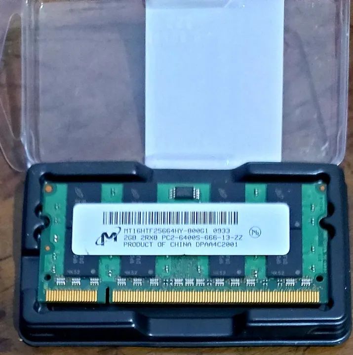Par Memórias DDR2 / 2GB, 6400S - 666 / Raríssimas  - Foto 4