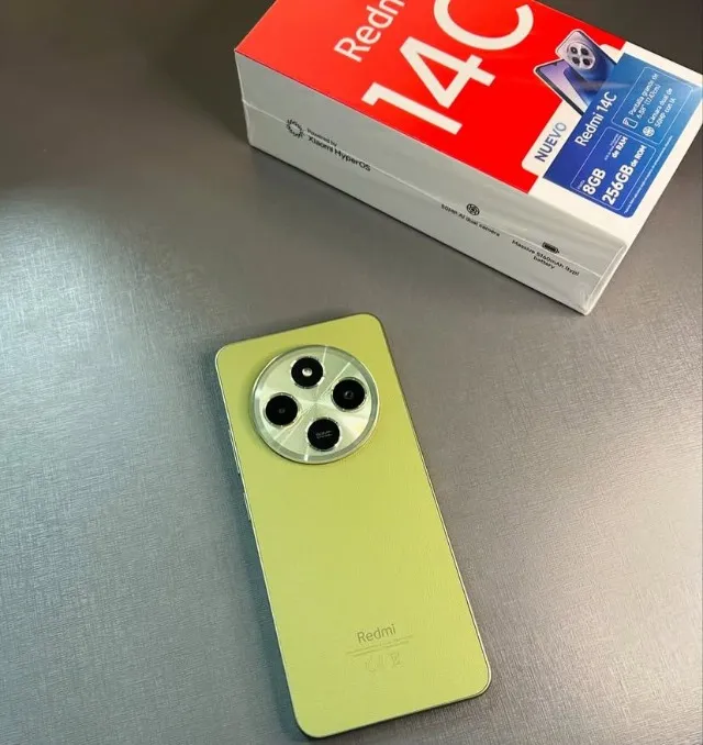 Redmi 14c 256+08 Gb Ram Novo Entregamos Gratis Garantia