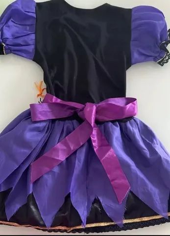 Fantasia bruxa haloween infantil - Foto 2