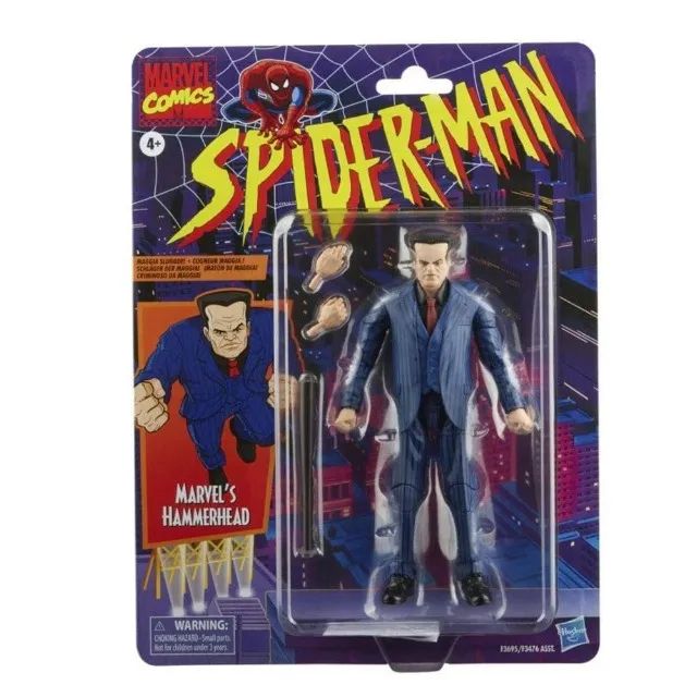 Boneco Hammerhead Cabeça de Martelo Marvel Legends Serie Spider-man F3695 - Foto 2