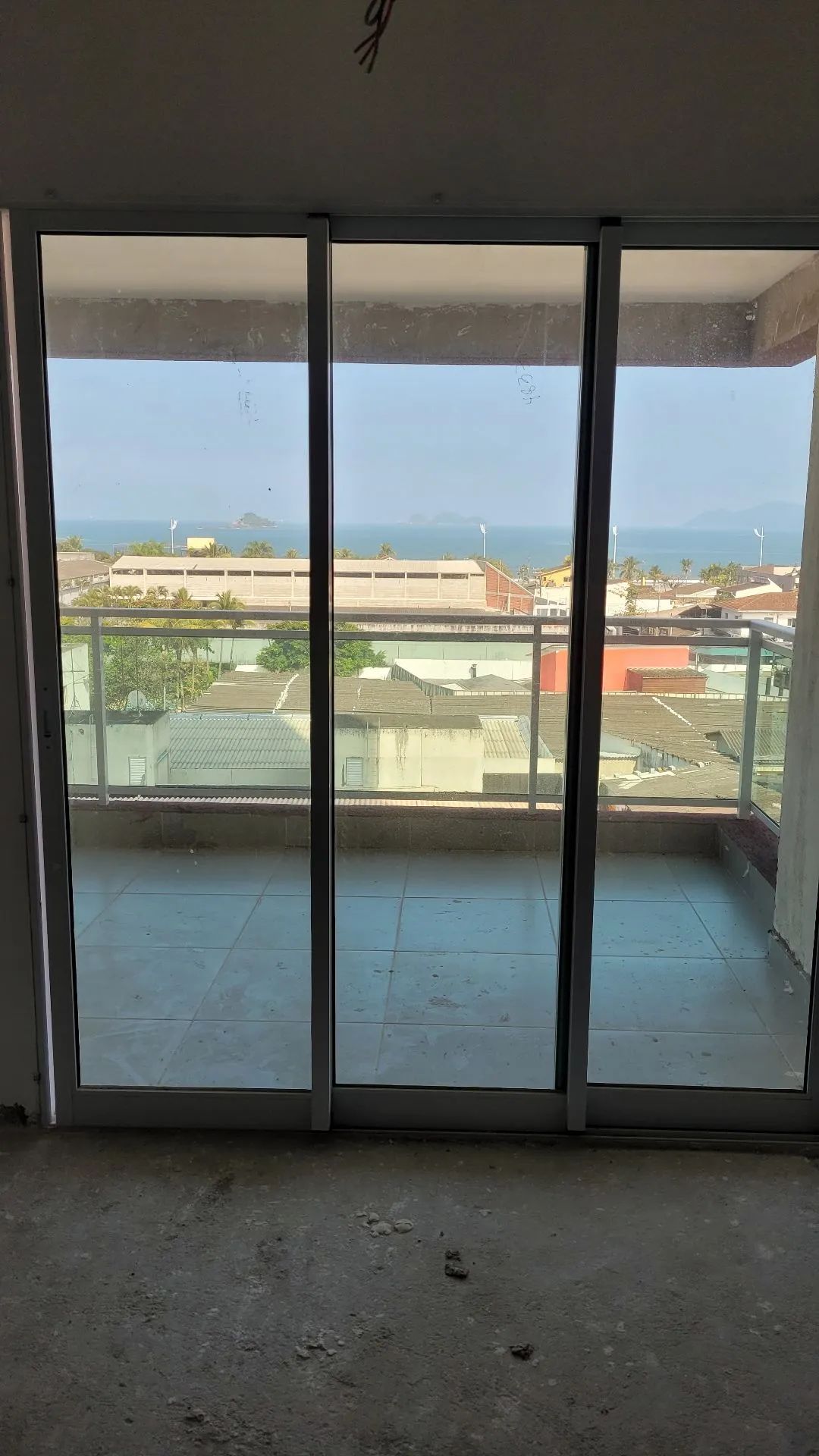 Porta de aluminio para sacada