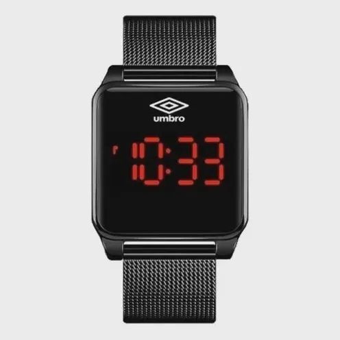 Relogio Digital Led Touch Preto Umbro Unissex