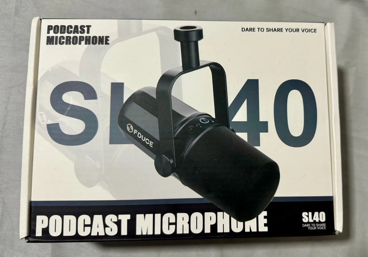 Microfone Dinâmico FDUCE SL40