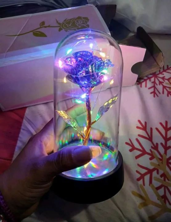 Rosa Encantada - Decoração - Iluminada - Foto 4