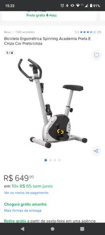 Bicicleta Fitness Ergométrica - RB Fitness