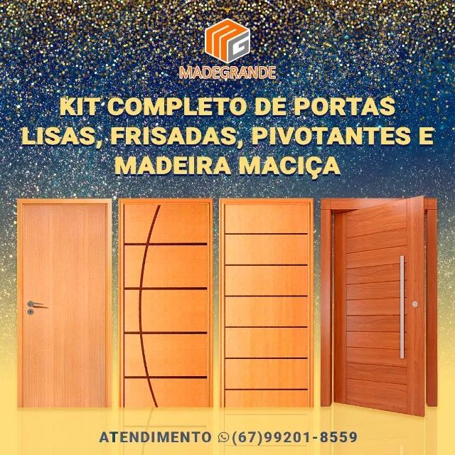 Portas em Madeira Maciça - Foto 2