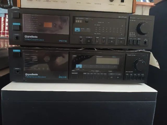Gradiente Spect 90, receiver e tape - Foto 3