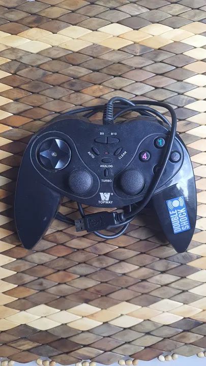 Controle USB para PC Topway Double Shock - Foto 5