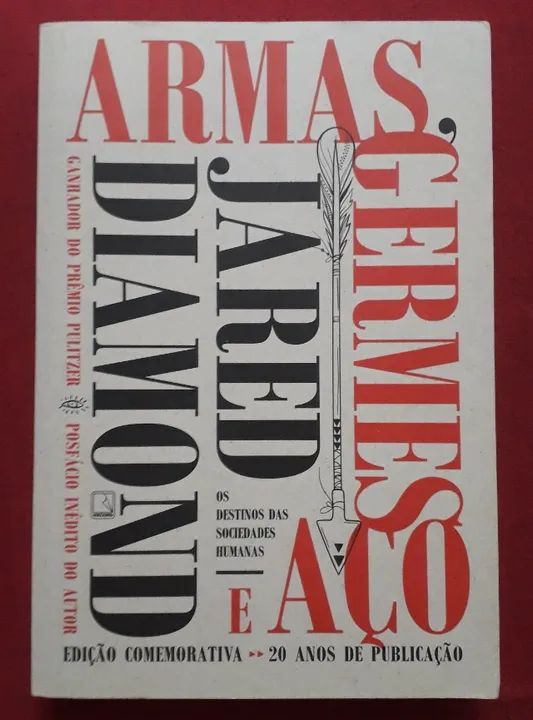 Livro Armas, germes e aço
