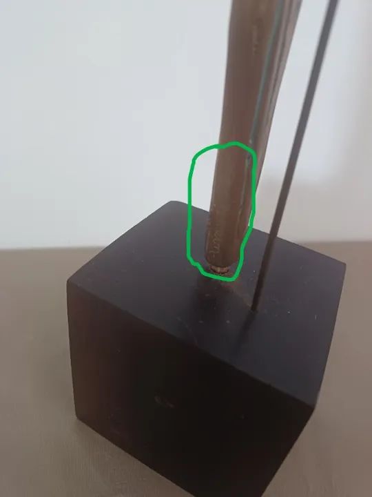 Stern - Escultura assinada - 34 Cm c/ a base - bronze - Foto 5