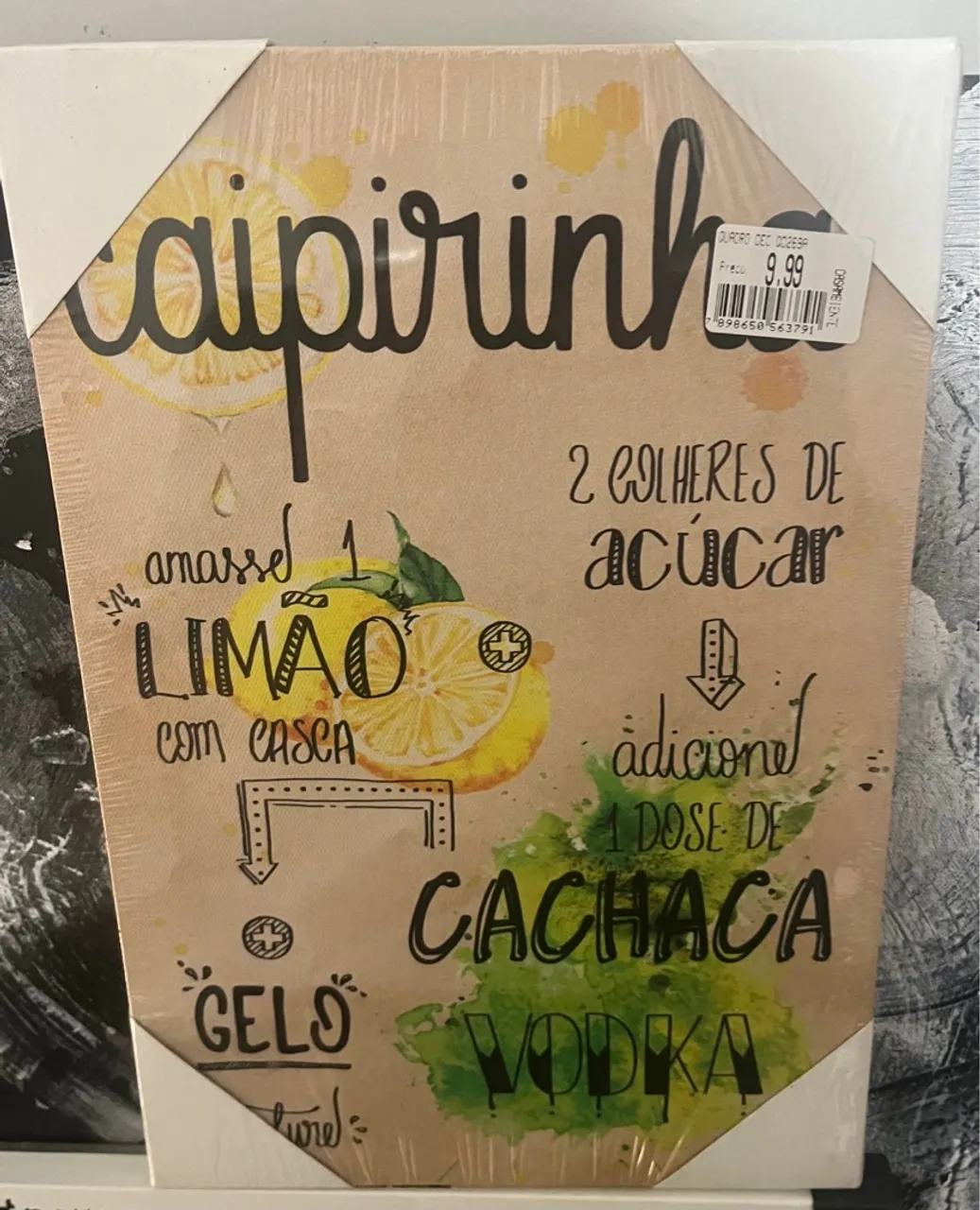 Quadro caipirinha