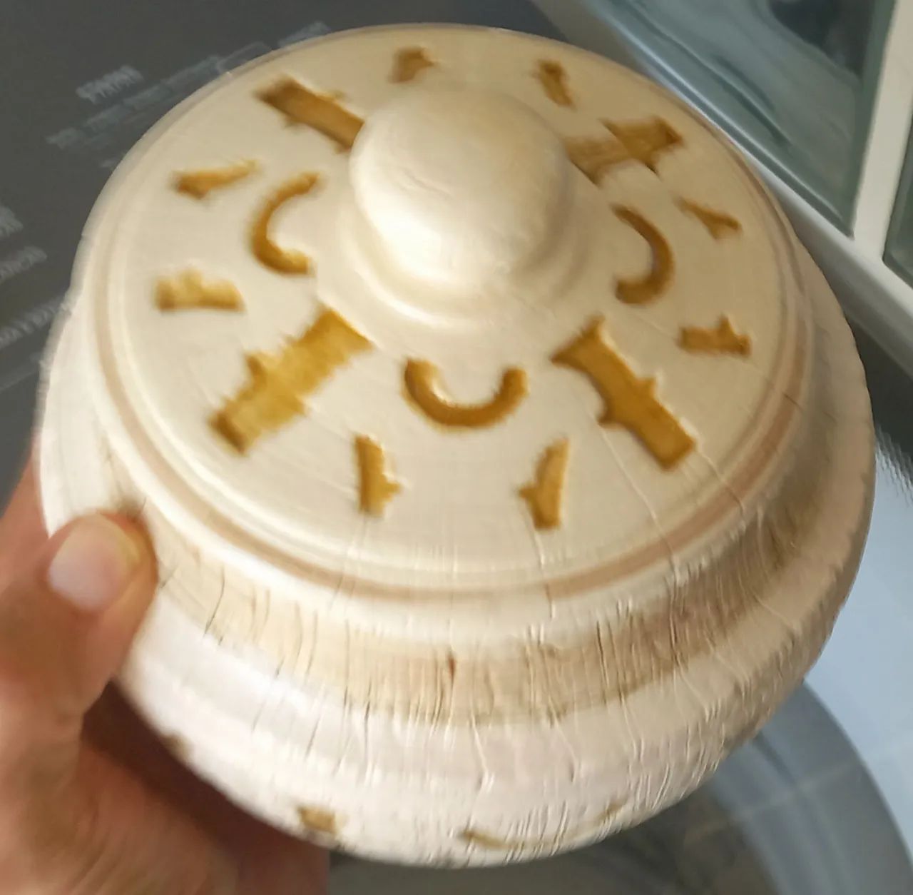 Vaso Decorativo com Tampa. - Foto 4