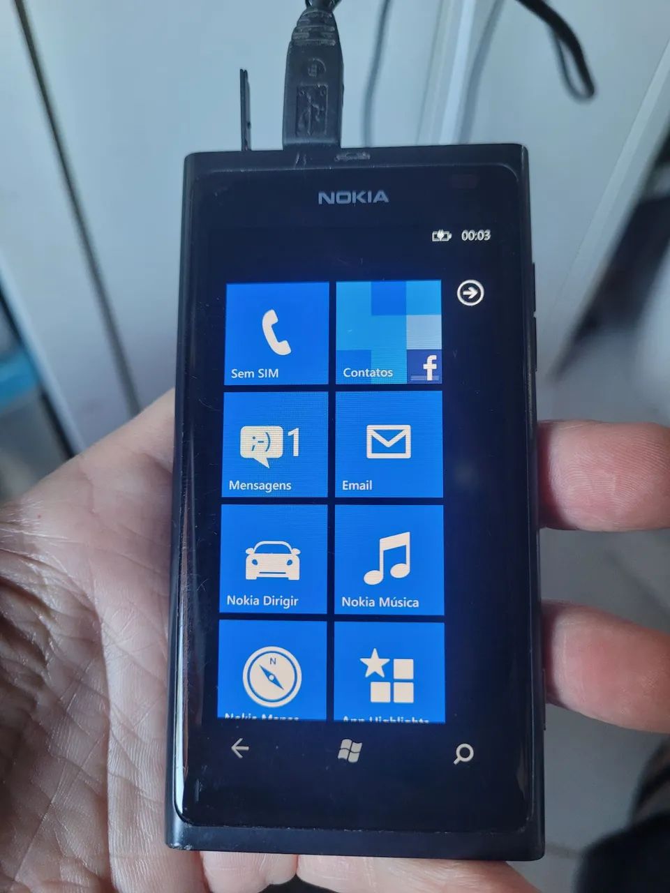 Nokia lumia 800 windows phone coleção 