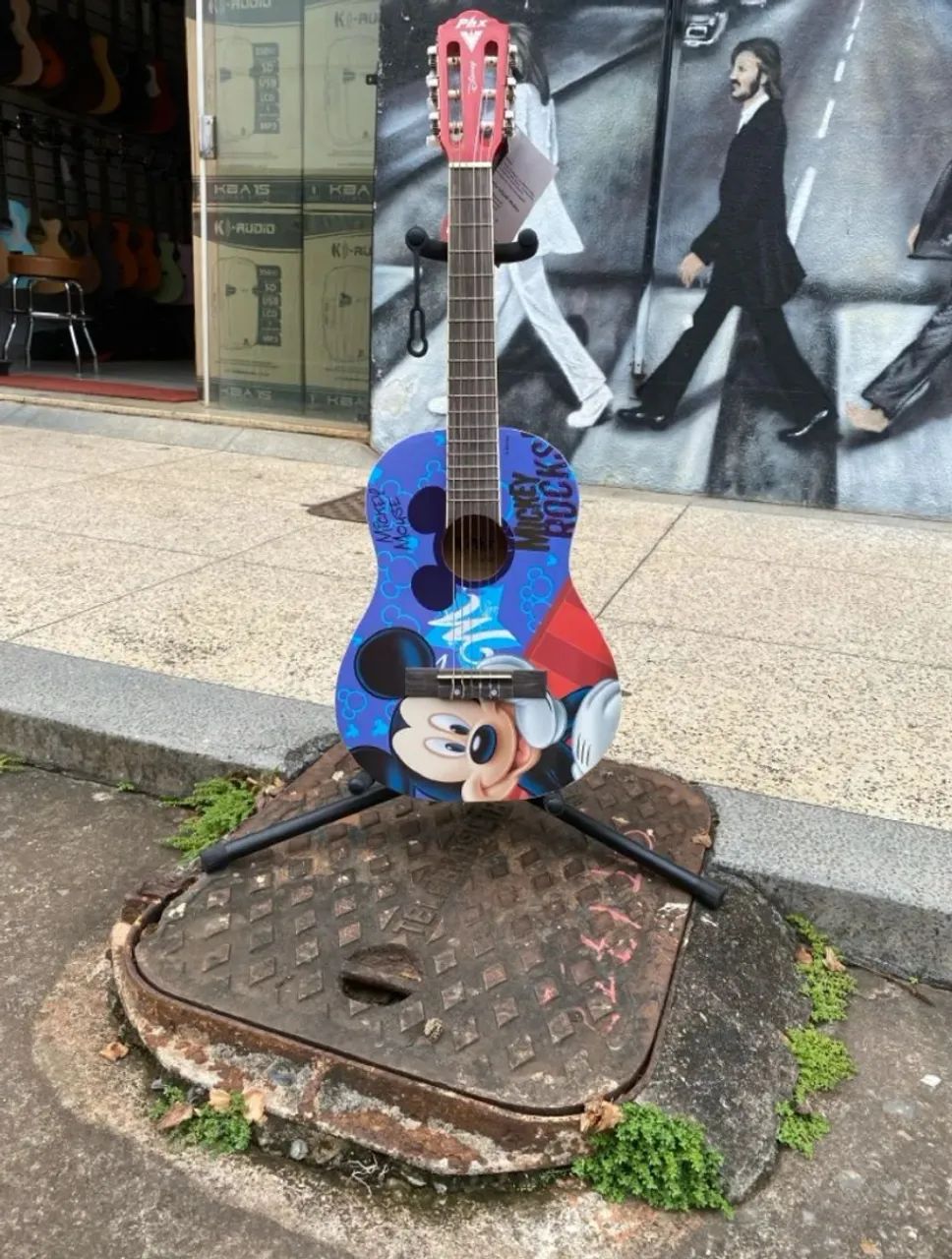 Violão Infantil Phx Disney Mickey Rocks - Foto 2
