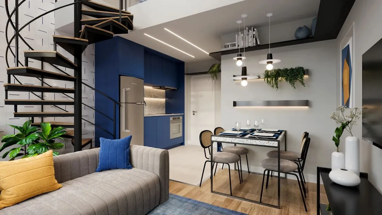 Duplex à venda com 110m² e 3 quartos no Tingui Curitiba/PR