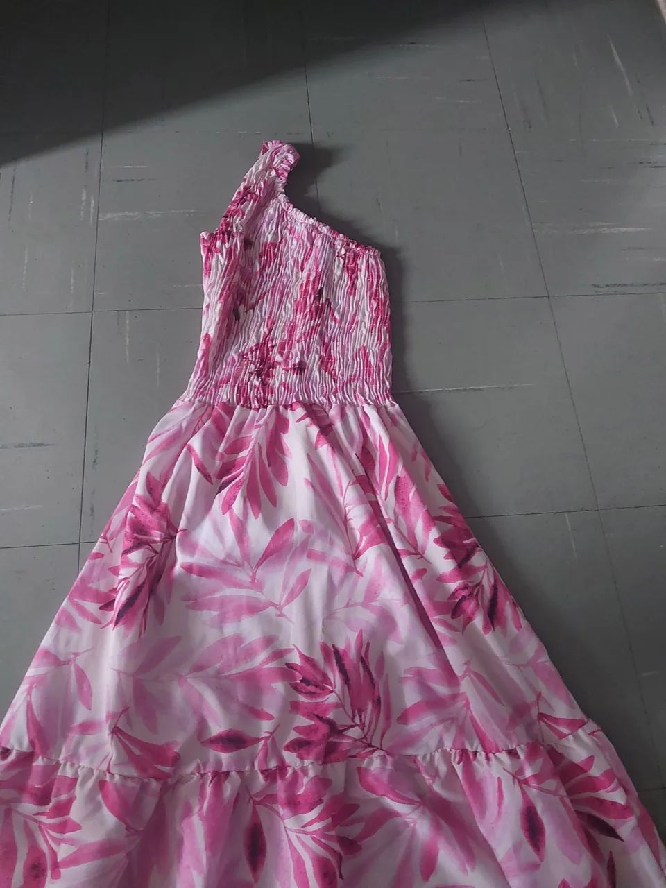 Vestido longo nula manga  - Foto 2
