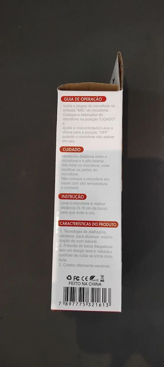 Microfone com fio Kapbom KA-U161 - Foto 2