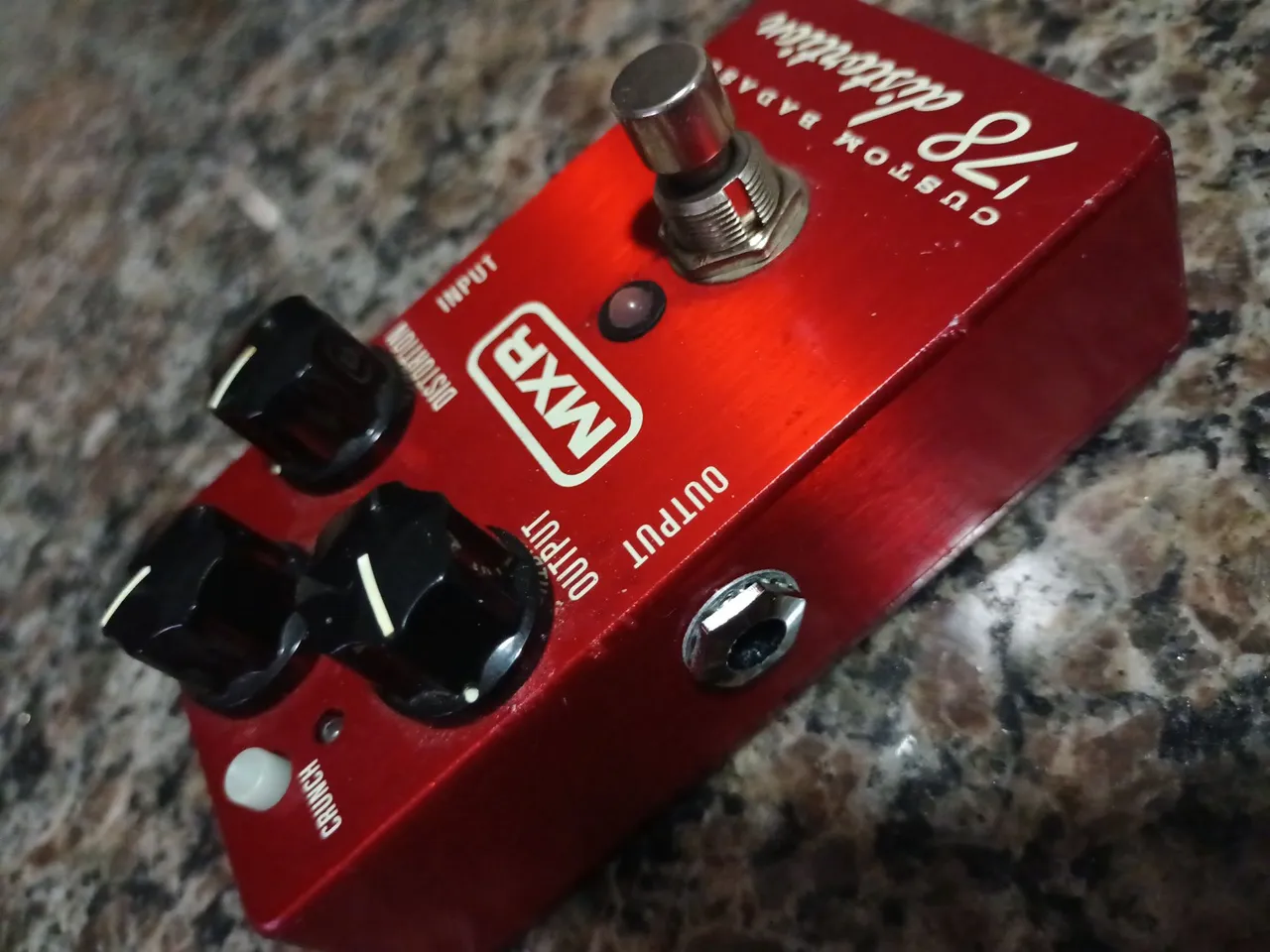 Pedal MXR 78 DISTORCION