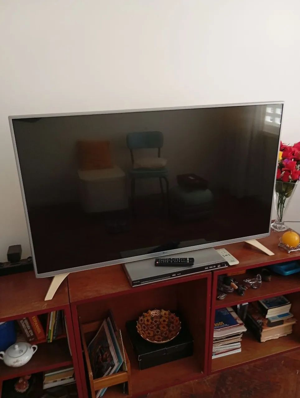TV LG Smart 4K 49" LED full hd, novinha impecável. - Foto 5