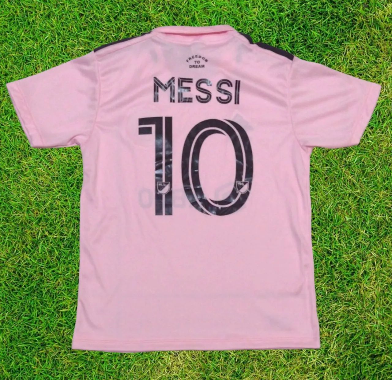 Camisa Inter Miami Messi Adidas rosa - Foto 2