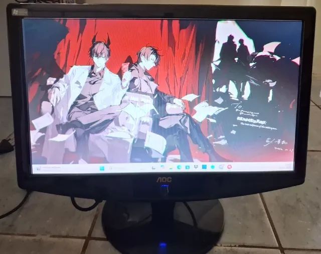 Monitor LCD 19 AOC 931SWL Wide Black Piano
