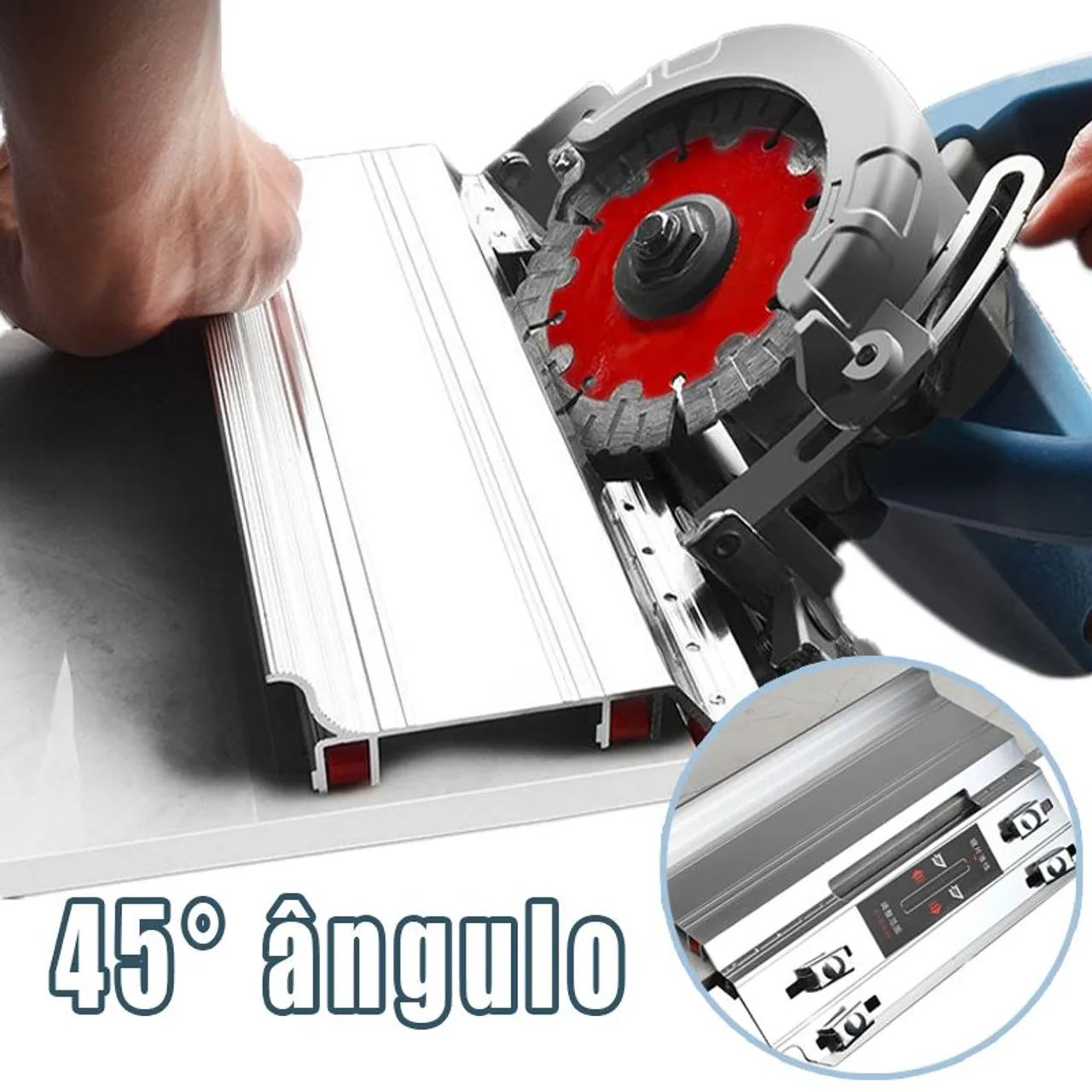 Guia para Corte Angular 45° - Corte Preciso