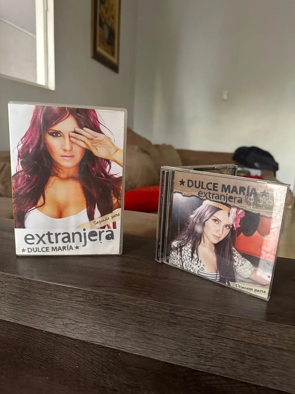 CDs e DVD Dulce María - Extranjera (Primeira e Segunda Parte)