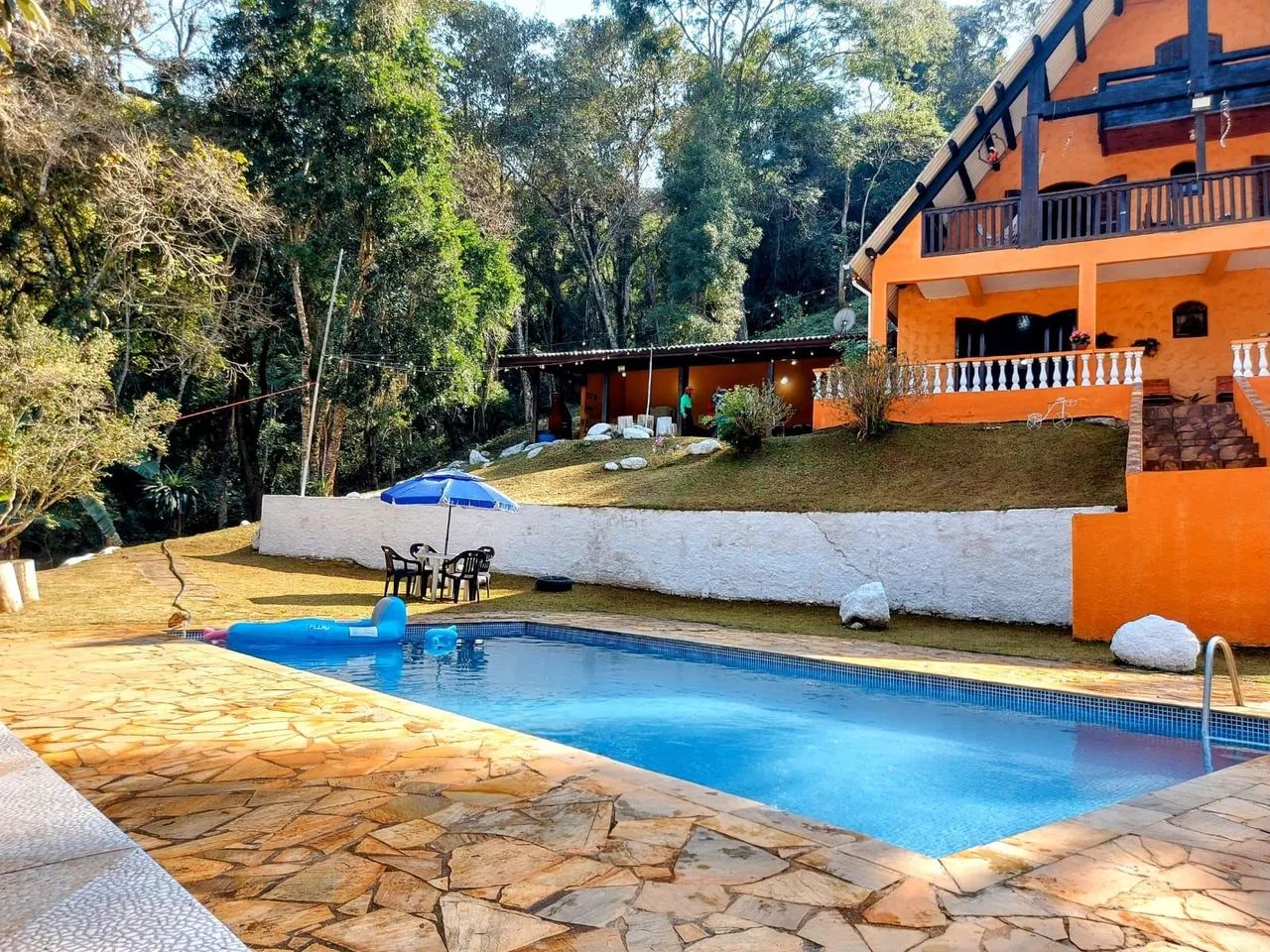 Aluga-se Sítio por temporada piscina climatizada Terra Preta Mairiporã SP.  - Foto 5
