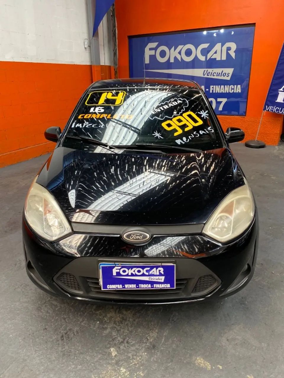 Ford Fiesta 2014 1.6 Sedan Completo! Excelente Estado de Conservação! Revisado Com Garanti