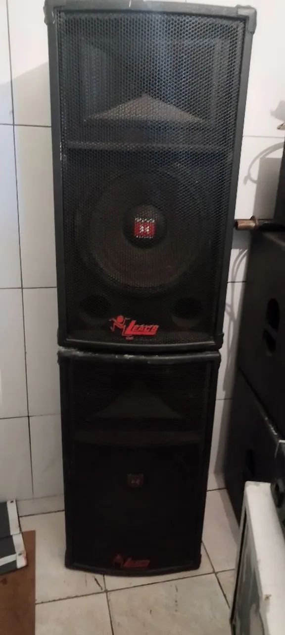 Caixas de Som Profissional Leacs