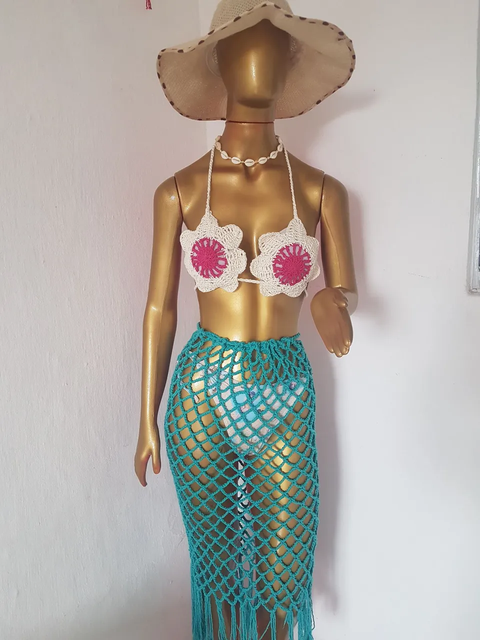 Roupas de crochê