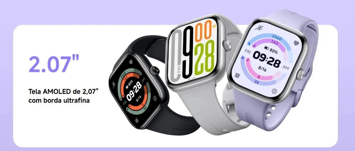 Redmi Watch 5 Completo com GPS- Smartwatch Xiaomi - Foto 3