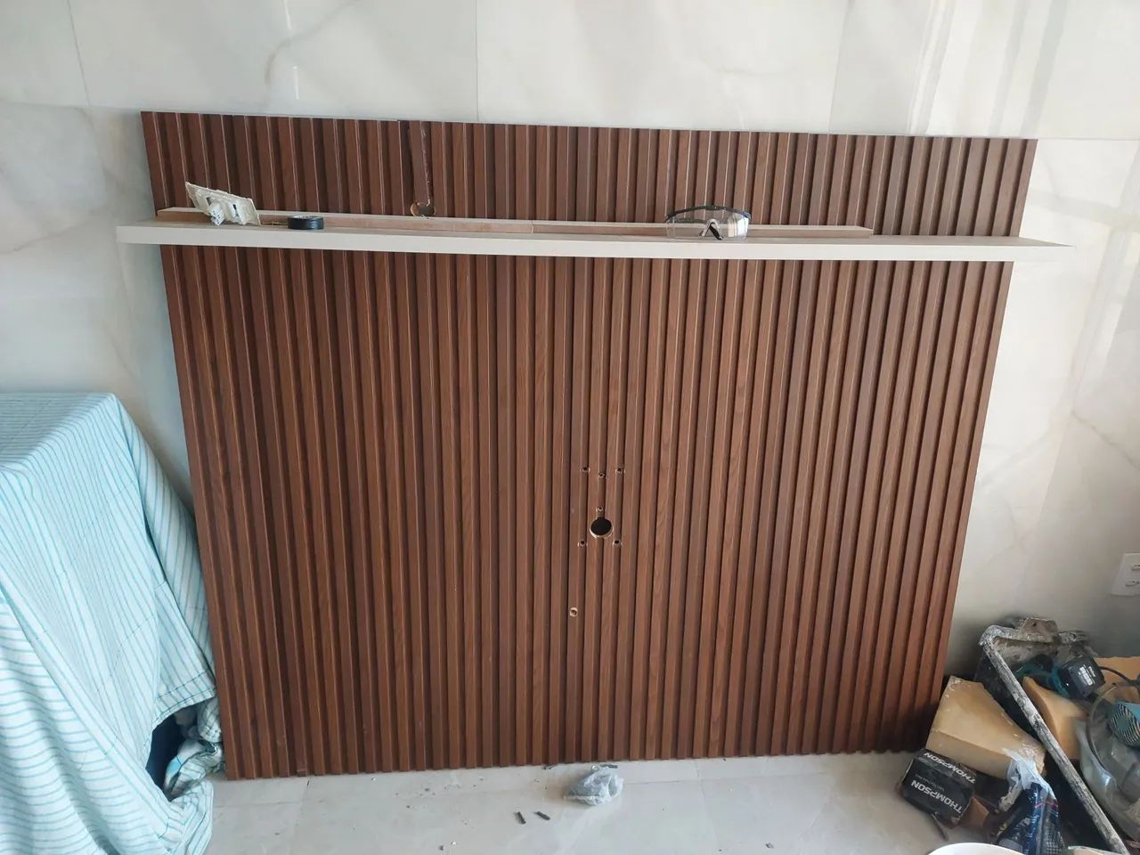 Painel de Parede Ripado 3D em MDF - Foto 2