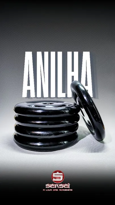 ANILHA DE PESO EMBORRACHADA