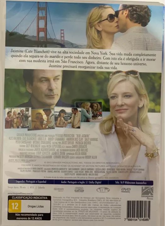 Blue Jasmine - DVD - 3 Indicações ao Oscar - Foto 2