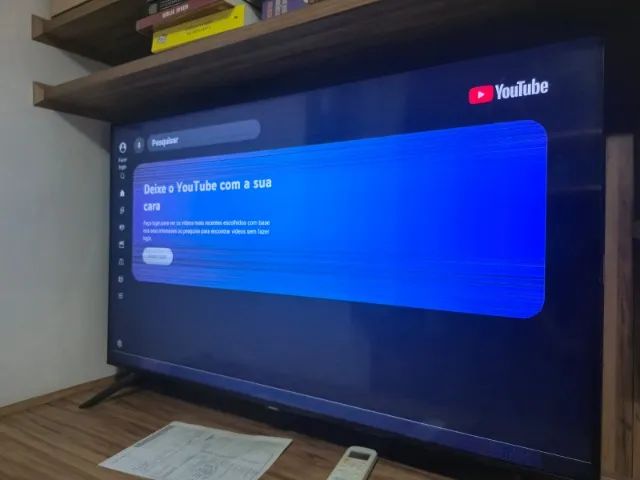 TV Samsung UHD TU8000 50" 4K (somente para retirar peças, com defeito na tela) - Foto 2