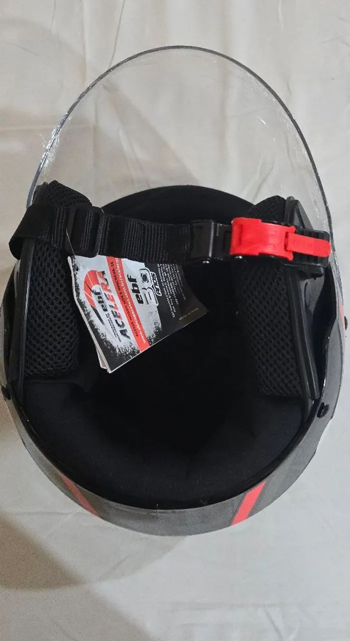 Capacete EBF Spark Jet novo - Foto 5