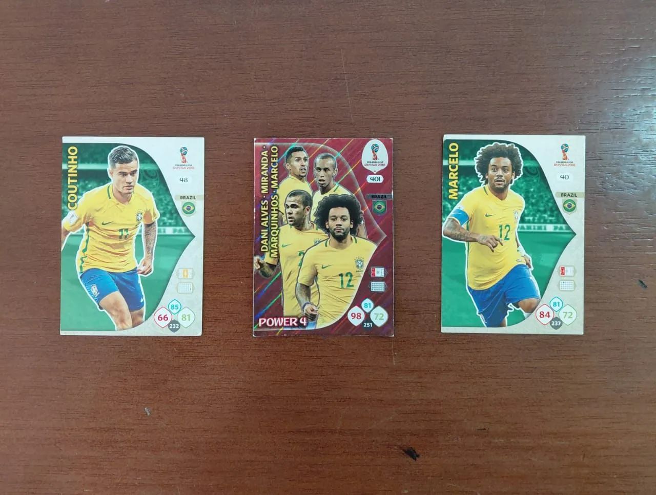 40 cards Panini - Copa do Mundo 2018 - Foto 2