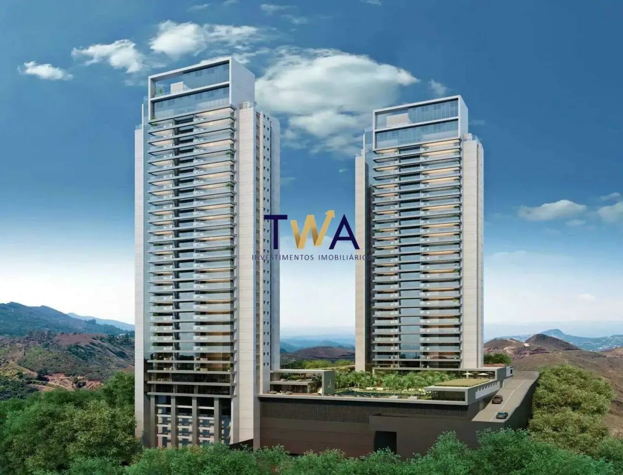 Apartamento, Duo Cortona, Vila da Serra, Nova Lima, 4 quartos, R$4.736.609,00, à venda na 