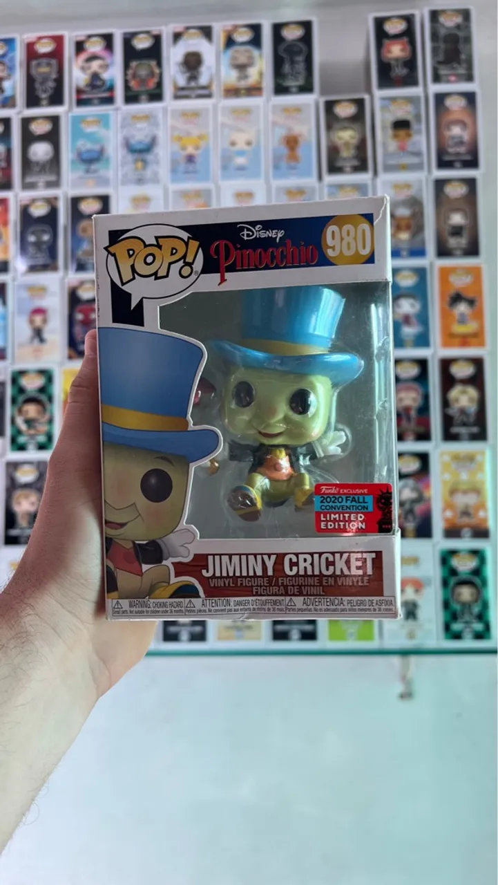 Funko Pop! Jiminy Cricket - Pinóquio - Disney