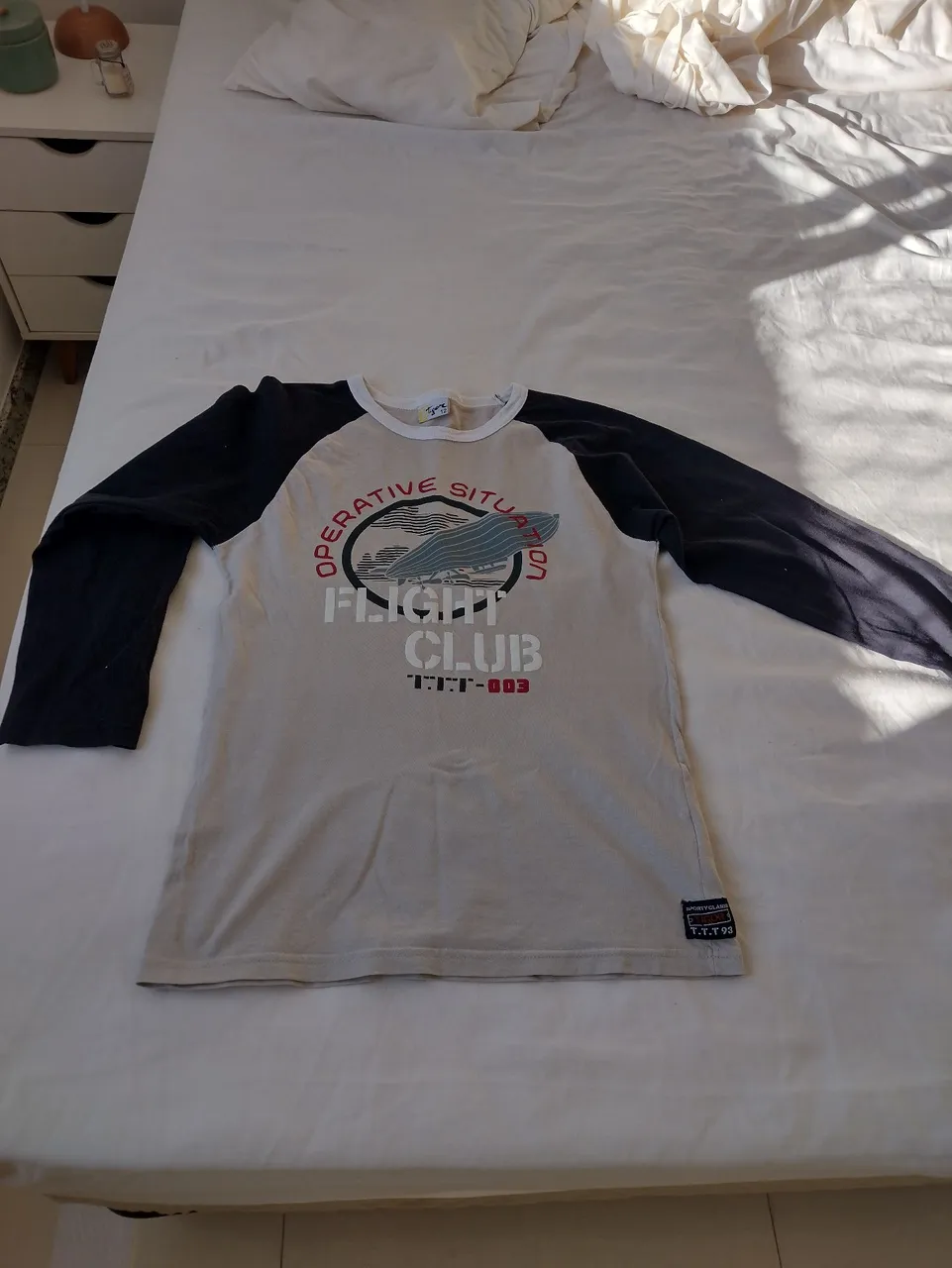 Camiseta Manga Longa Tigor Infantil