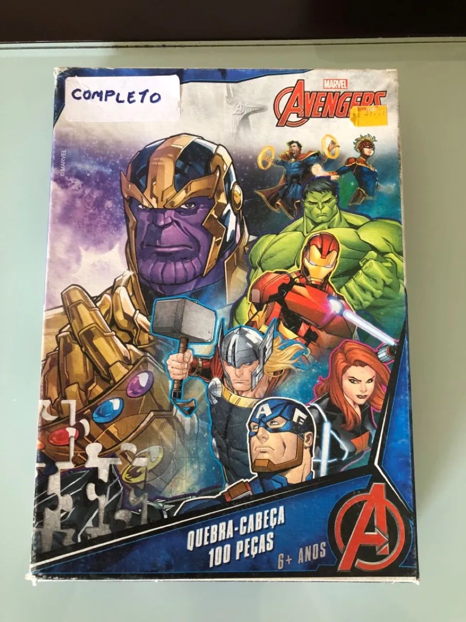 Quebra-Cabeça Os Vingadores 100 Peças - Foto 4