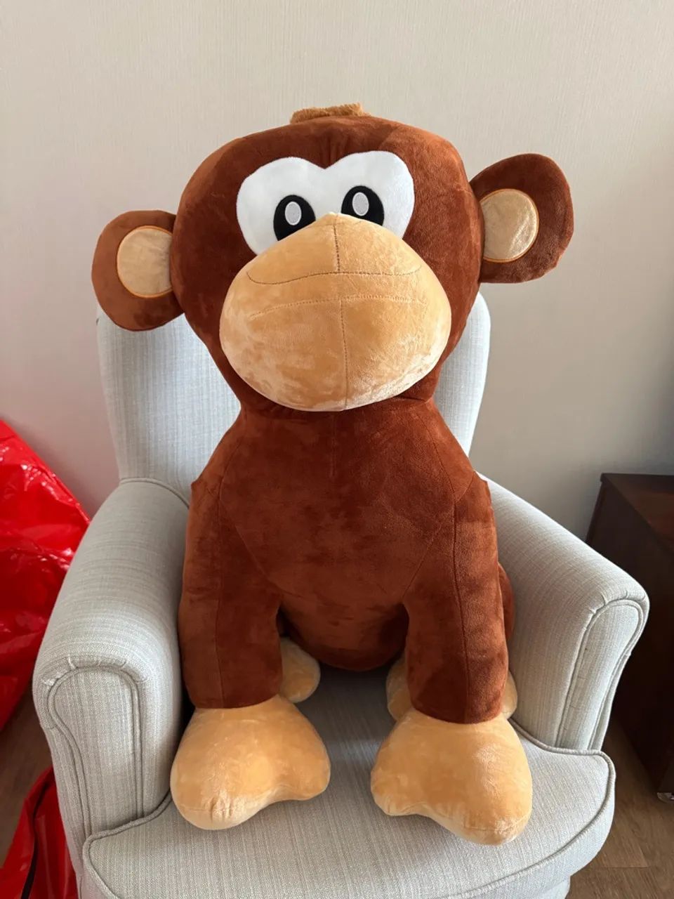 Macaco de pelúcia gigante - Foto 3