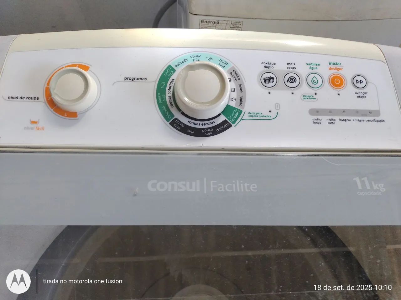 LAVADORA CONSUL FACILITE 10KLS 220V