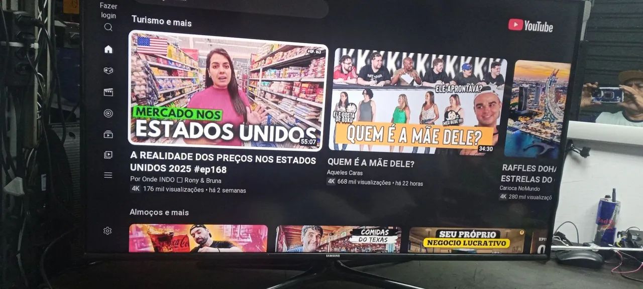 TV Samsung 40 Pulgadas Smart modelo UN40H5550AG  - Foto 2