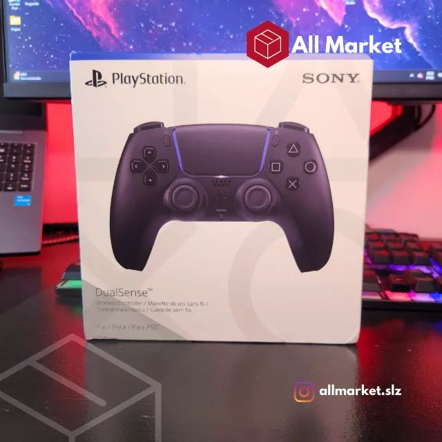 [ORIGINAL]Controle PS5 Midnight Black - LACRADO
