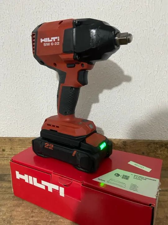 Parafusadeira de Impacto Hilti SIW 6-22 22V nuron - Foto 6