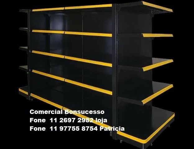 Gondolas  branca e  black
